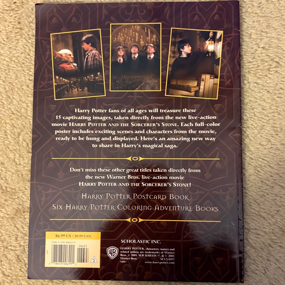 Lot of 6 new Harry Potter poster books - Picture 3 of 16